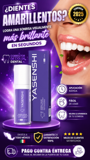 Gel Blanqueador Dental Yasenshi Antimanc
